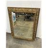 Image 1 : ANTIQUE GOLD HIGHLY C ARVED MIRROR, 42X33 INCH