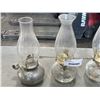 Image 3 : ANTIQUE OIL LAMPS