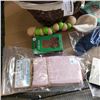 Image 2 : NEW BABY BASKET, INCLUDES BLANKETS, PLUSH RATTLES, BIBS (ALL ORGANIC), CASTING KIT, TEETHERS AND MOR