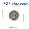 Image 1 : 1937 British Three pence