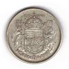 Image 1 : 1957 Canadian 50 Cent Coin , 80% SILVER