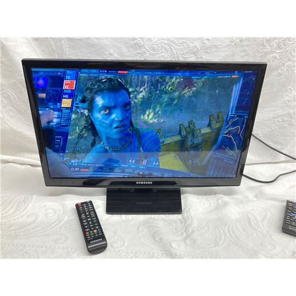 23" SAMSUNG TV WITH REMOTE