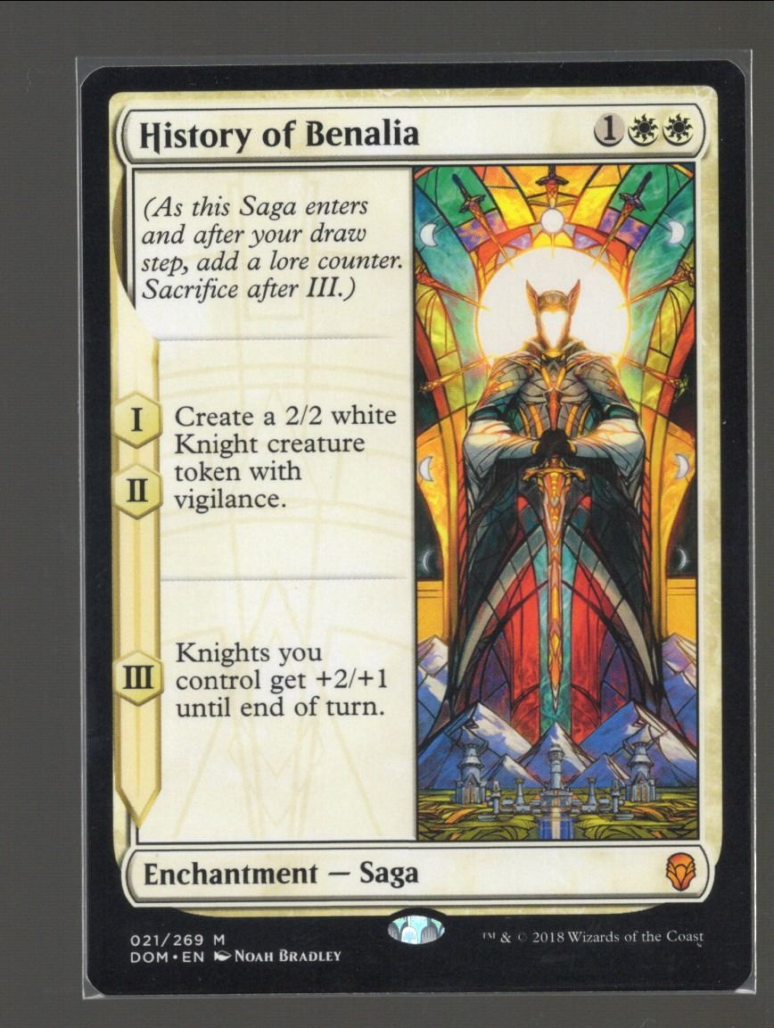 Magic The Gathering History of Benalia Dominaria