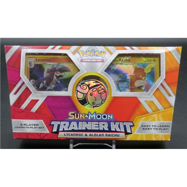 New Pokemon Sun & Moon Trainer Kit Lycanroc & Alolan Raichu