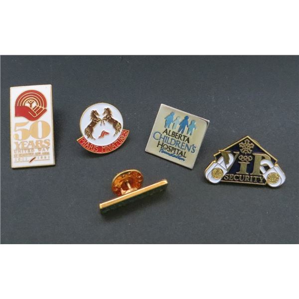 5 Various Collector Pins