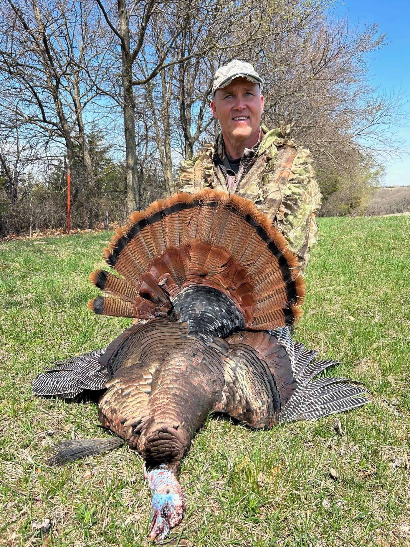 4-Day Iowa Spring Gobbler Hunt and Private Pond Fishing for 1