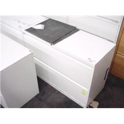 White 2 Drawer  36" Lateral File Cabinet