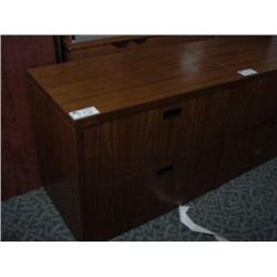 Golden Cherry 2 Drawer Lateral File Cabinet