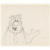 Image 1 : A Flintstones Original Layout Drawing.
