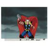Image 2 : A Fantastic Four Thor Production Cel and Background.
