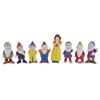 Image 1 : A Rare Snow White and Dwarfs Large Bisque Figure Set.