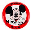 Image 1 : A Mickey Mouse Club Member Pinback Button.