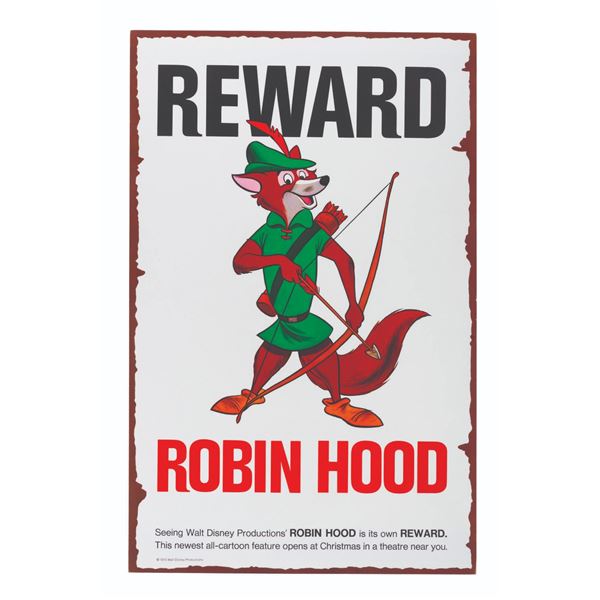 A “Robin Hood” 1973 Mini Poster.