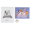 Image 1 : A Disney Store Cast Nametag and Cast Litho.