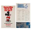 Image 2 : Three Disneyland Employment Items.
