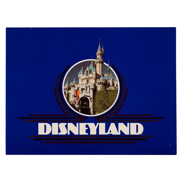A Disneyland Materials Folder.