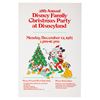 Image 1 : A 28th Annual Disney Family Christmas Party Poster.