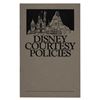 Image 1 : A 1988 Disney Courtesy Policies Cast Booklet.