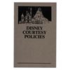 Image 1 : A 1989 Disney Courtesy Policies Cast Booklet.