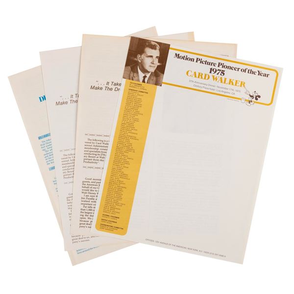 A Collection of Card Walker Items.