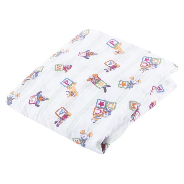 A Walt Disney World Crib Sheet.
