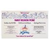 Image 1 : A Disneyland Anniversary Family Reunion Picnic Poster.