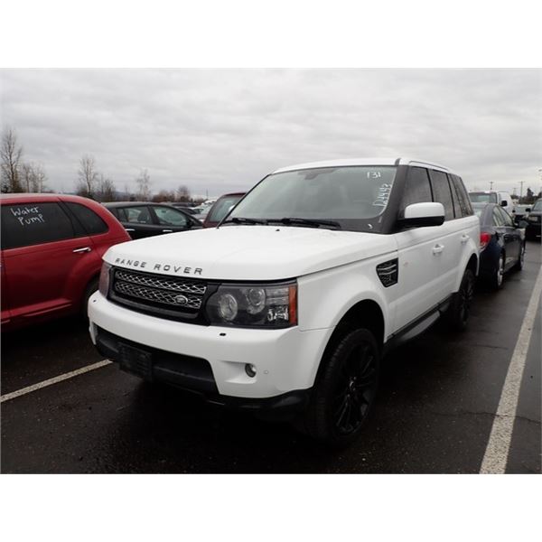 2013 Land Rover Range Rover Sport Runs With Mechanical Problems