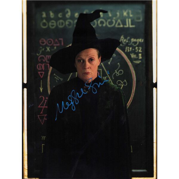 Maggie Smith signed photo