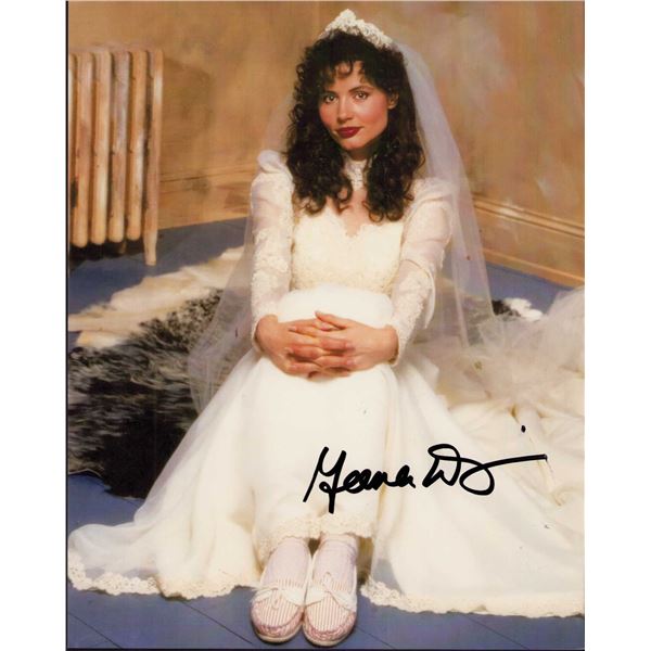 Geena Davis signed photo