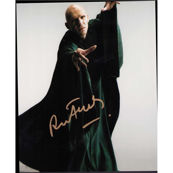 Ralph Fiennes signed photo Harry Potter