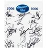 Image 1 : American Idol 2006 cast signed photo