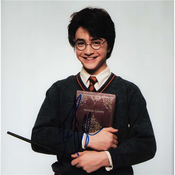 Daniel Radcliffe signed photo Harry Potter
