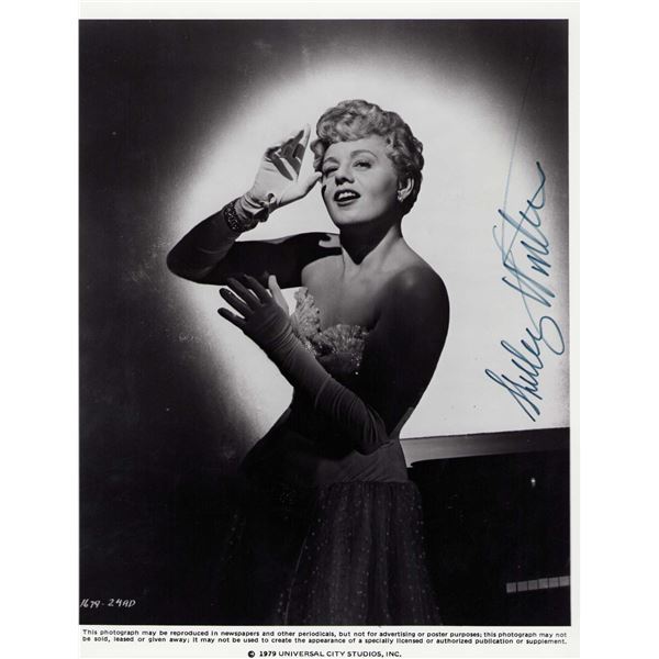 Shelley Winters signed photo