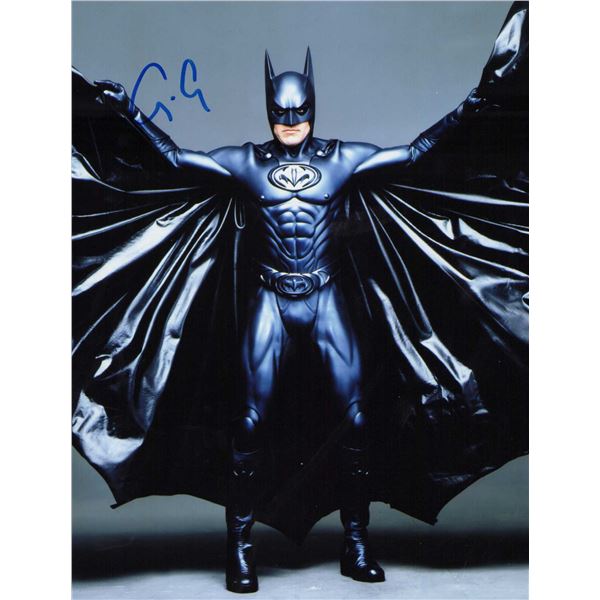 George Clooney signed photo Batman