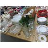 Image 1 : Large Lot of Dishes, Glassware, Vases, Décor