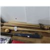 Image 1 : Wood First Made Souvenir Baseball Bats Made at the Factory, Ball