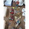 Image 2 : Cast Golf Bag Door Stops, Oriental Medallions, Décor Clogs