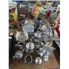Image 1 : Asst. Silverplate Utensils and Dishes