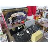 Image 1 : Flea Circus Travel Trunk, Vtg. Game Controllers, Cigarette Merchandising Sign