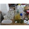 Image 1 : Pressed Glass Dishes, Bowls, Stems, Asst. Glassware