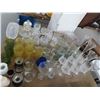 Image 2 : Pressed Glass Dishes, Bowls, Stems, Asst. Glassware