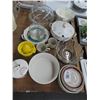 Image 1 : Asst. Dishes, Bowls, Collander