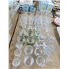 Image 1 : Cut To Clear, Etched and Asst. Stems, Glassware, Candlesticks
