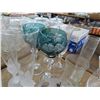 Image 2 : Cut To Clear, Etched and Asst. Stems, Glassware, Candlesticks