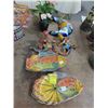 Image 1 : Fish Dishes, Gecko, Moon Decor, Silk Florals