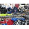 Image 1 : Baseball Bat, Helmet, Glove, Protective Pads - 2 Shelves
