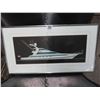 Image 1 : Framed Yacht Wall Art Artist Signed - 2