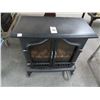 Image 1 : Electric Wood Burning Stove