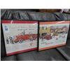 Image 1 : Vintage Max Fire Truckk/Other Framed Promotions