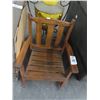 Image 1 : Vintage Oak Child Rocker